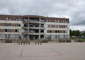 Ryšių ir informacinių sistemų batalionui pradėjo vadovauti majorė Jurgita Savickaitė - 3