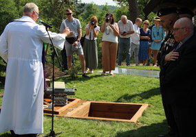 Visuomenei atverta Juozo Jakavonio-Tigro sodyboje rekonstruota Dainavos apygardos partizanų vadų... - 15