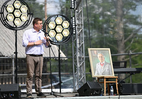 Visuomenei atverta Juozo Jakavonio-Tigro sodyboje rekonstruota Dainavos apygardos partizanų vadų... - 19