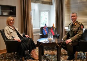Chief of Defence of Lithuania discussed threats and joints projects with Iceland’s chief official... - 4