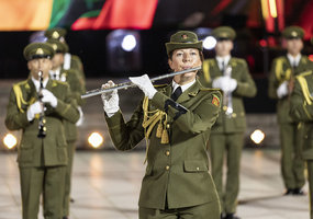 Laisvės dieną Lietuvos kariuomenė pasitinka NATO karinių orkestrų festivaliu - 11