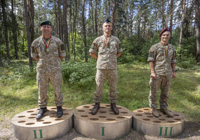 Po dviejų metų pertraukos įvyko Lietuvos kariuomenės karinės penkiakovės čempionatas - 9