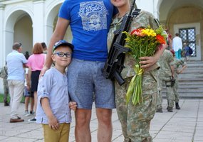 Radvilų rūmuose Lietuvai prisiekė kariai savanoriai - 8