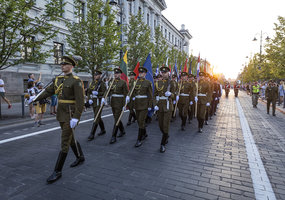 Laisvės dieną Lietuvos kariuomenė pasitinka NATO karinių orkestrų festivaliu - 2
