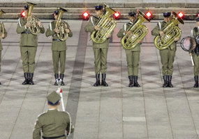 Laisvės dieną Lietuvos kariuomenė pasitinka NATO karinių orkestrų festivaliu - 32