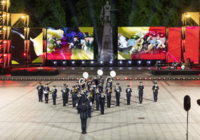 Laisvės dieną Lietuvos kariuomenė pasitinka NATO karinių orkestrų festivaliu - 33