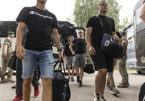 Beveik 900 jaunuolių pradėjo 9 mėnesių tarnybą Lietuvos kariuomenėje - 1