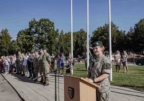 Tarnybą baigė Husarų bataliono jaunieji vilkai - 3