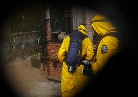 Inžinerijos bataliono karių pratybos Slovakijoje: tikros kovinės nuodingosios medžiagos ir realus... - 6