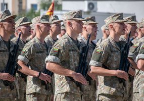 Tarnauti Lietuvos valstybei prisiekė apie 300 karių - 7