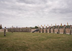 Patikėta dar viena svarbi užduotis – Krašto apsaugos savanorių pajėgų kariai iškilmingai išlydėti... - 4