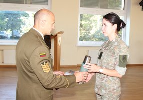 Lietuvos kariuomenės mokykloje puskarininkiai  baigė II pakopos  kursą - 3