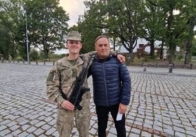 Kurtuvėnuose Lietuvai prisiekė kariai savanoriai - 7