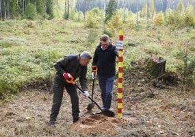 Pradėti Rūdninkų karinio poligono ribų žymėjimo darbai - 1