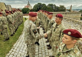 Patikėta dar viena svarbi užduotis – Krašto apsaugos savanorių pajėgų kariai iškilmingai išlydėti... - 5