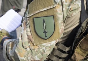 Lietuvos ir JAV Specialiųjų operacijų pajėgų kariai treniravosi su JAV bombonešiu B-52 - 4