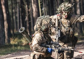 Karaliaus Mindaugo husarų bataliono kariai dalyvavo pratybose Danijoje - 11