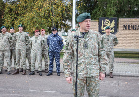 Iš misijos Irake grįžusiems kariams įteikti medaliai už pavyzdingą tarnybą ir pasiaukojimą - 4