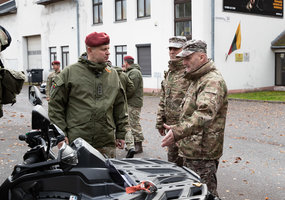Lietuvos kariuomenė sukaupta patirtimi dalijasi su Sakartvelo Nacionaline gvardija - 4