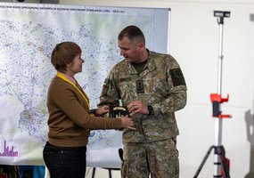 Plk. Juozo Vitkaus inžinerijos batalione surengtas seminaras likusių nuo karo sprogmenų išvalymo... - 1