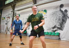 Antrą kartą organizuotas Lietuvos kariuomenės badmintono turnyras  - 13