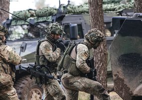 Karaliaus Mindaugo husarų bataliono kariai dalyvavo pratybose Danijoje - 8