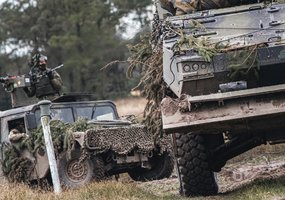 Karaliaus Mindaugo husarų bataliono kariai dalyvavo pratybose Danijoje - 2