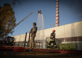 Elektrėnų savivaldybėje surengtos Taikos meto užduočių vykdymo pratybos - 2
