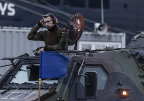 German Brigade troops deploy with equipment to the first exercise in Lithuania - 3