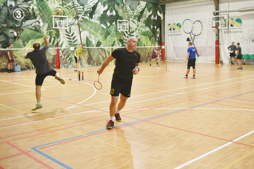 Antrą kartą organizuotas Lietuvos kariuomenės badmintono turnyras 