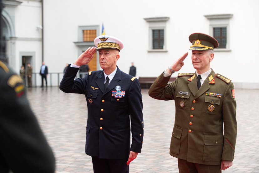 Lietuvoje lankosi NATO Sąjungininkų pajėgų transformacijos vadavietės vadas