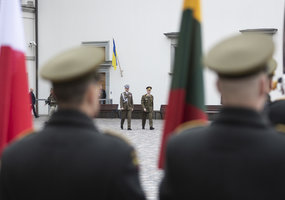 Tarp Lietuvos ir Lenkijos kariuomenių pasirašytas bendradarbiavimo susitarimas - 1