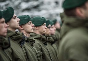 Į parengtąjį rezervą išleisti Lietuvos kariuomenės kariai - 1