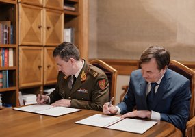 Lietuvos kariuomenė pasirašė bendradarbiavimo sutartį su Vilniaus universitetu - 1