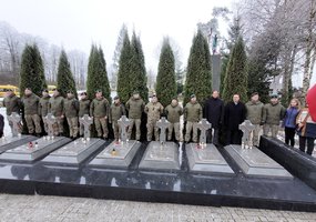 Kariuomenės dieną Seinuose pagerbtas žuvusių Lietuvos karių atminimas - 2