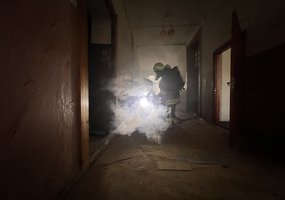 Įvyko bendros Depų tarnybos ir Radviliškio miesto ugniagesių pratybos - 1