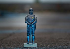 Lietuvos karžygio statutėlė įteikta kariui už išgelbėtą skęstančiosios gyvybę - 6