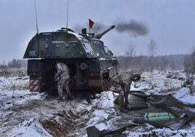NATO priešakinių pajėgų kovinė grupė baigė aukščiausio lygmens kovinio šaudymo pratybas - 2