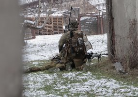 Panevėžio mieste vyko bendros Husarų bataliono ir eFP Norvegijos Kuopos pratybos - 5