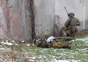 Panevėžio mieste vyko bendros Husarų bataliono ir eFP Norvegijos Kuopos pratybos - 6