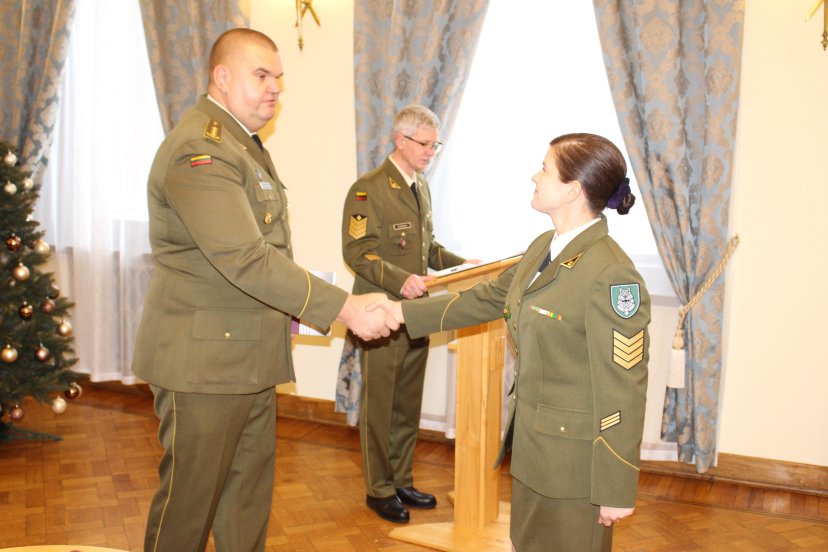 Lietuvos kariuomenės mokykloje baigėsi Puskarininkių karjeros III pakopos kursas