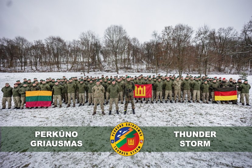 Baigėsi Lietuvos kariuomenės vadaviečių pratybos „Perkūno griausmas 22“