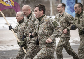 Pagerbiant Sausio 13-osios aukas surengtas 31-asis pagarbos bėgimas „Gyvybės ir mirties keliu“ - 13