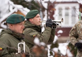 100-oji karių savanorių laida prisiekė Merkinėje - 7