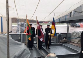 Lietuva perdavė Latvijai vadovavimą BALTRON laivų junginiui - 1