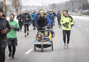 Pagerbiant Sausio 13-osios aukas surengtas 31-asis pagarbos bėgimas „Gyvybės ir mirties keliu“ - 8