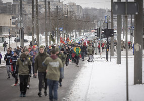 Pagerbiant Sausio 13-osios aukas surengtas 31-asis pagarbos bėgimas „Gyvybės ir mirties keliu“ - 7