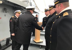 Lietuva perdavė Latvijai vadovavimą BALTRON laivų junginiui - 3
