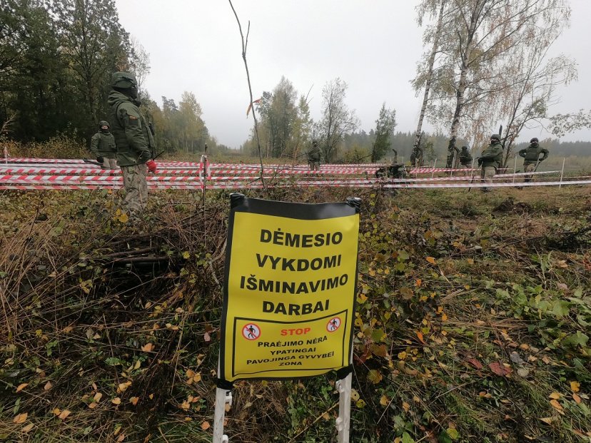 Aktyvi Inžinerijos bataliono kuopų parama gerina Lietuvos kariuomenės infrastruktūrą