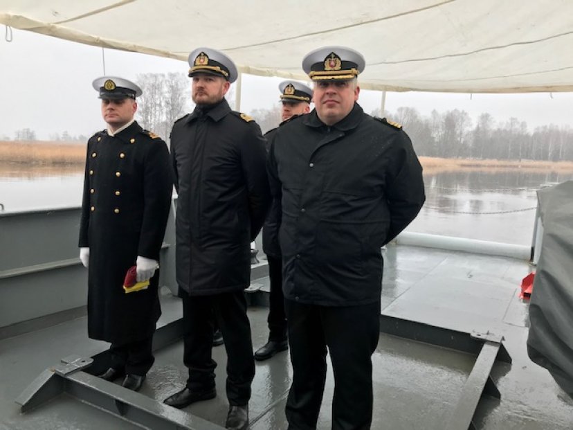 Lietuva perdavė Latvijai vadovavimą BALTRON laivų junginiui